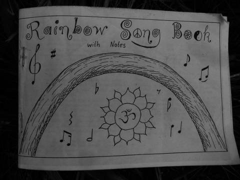 First page of Rainbow Songbook With Notes