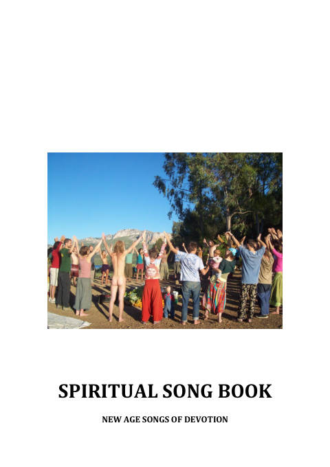 Title page of Spiritual Song Book