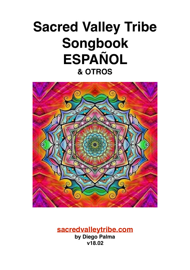Cover of Sacred Valley Tribe Songbook Espanol v18.02