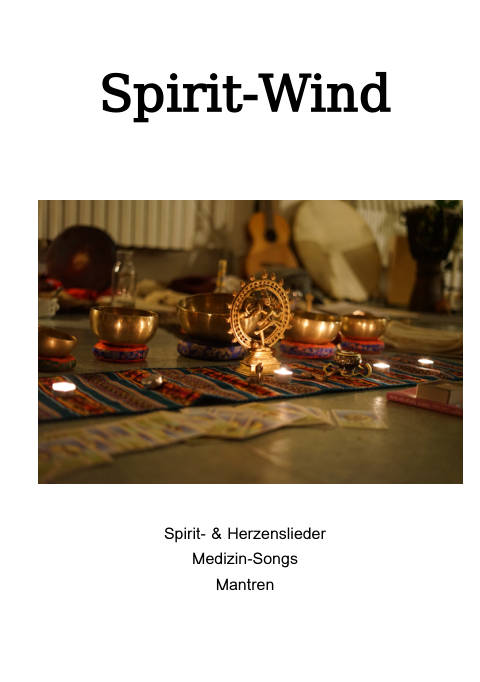 Title page of Songbook Flora Spirit-Wind