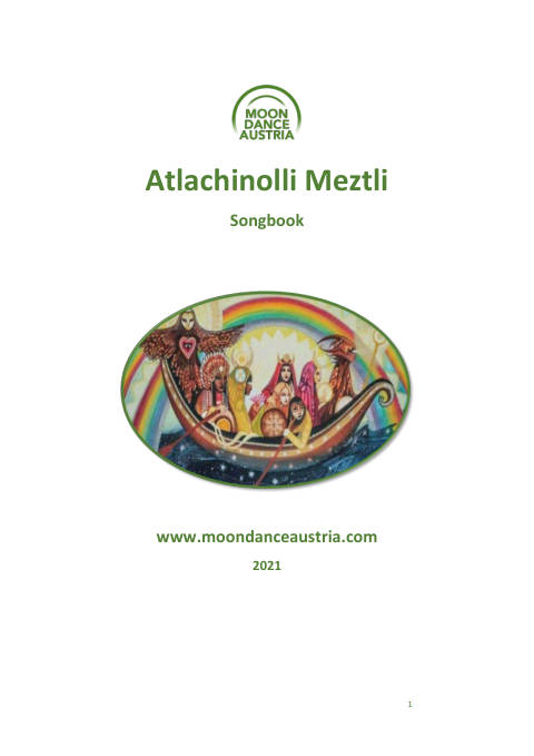 Title page of Moondance Austria songbook